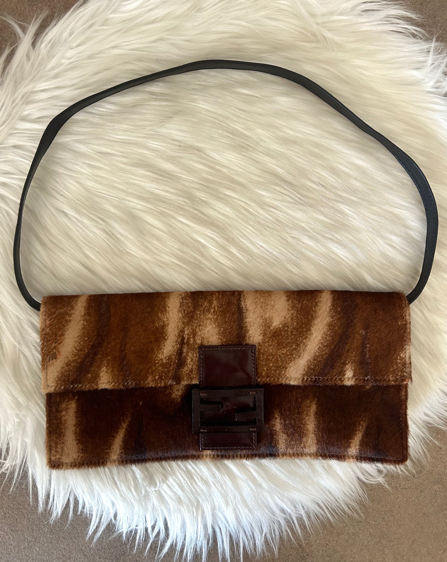 Fendi Baguette in cavallino