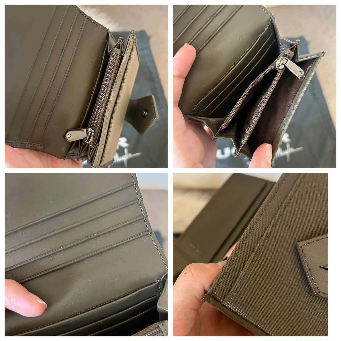 Thierry Mugler baguette con portafoglio