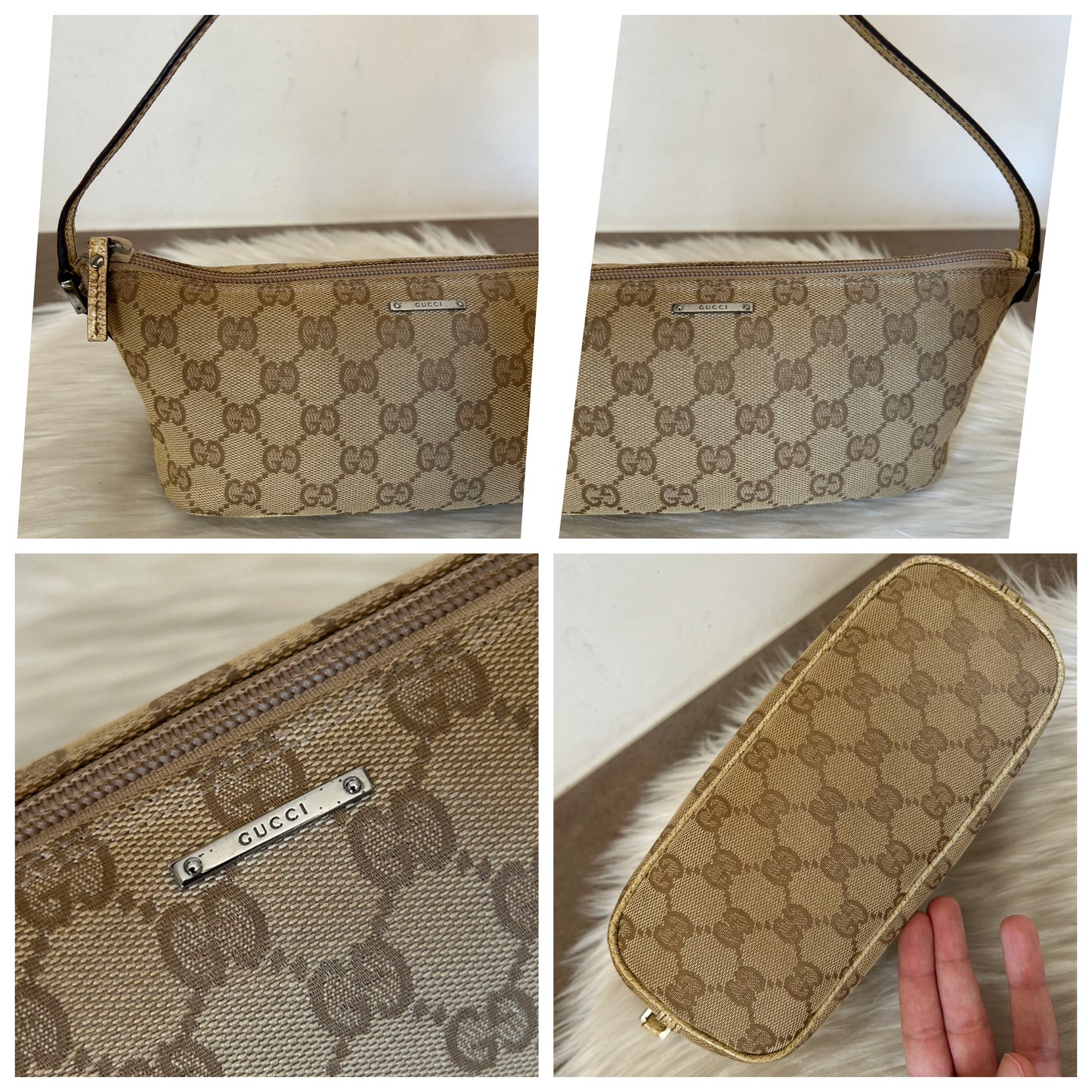 Gucci Boat in monogram vintage