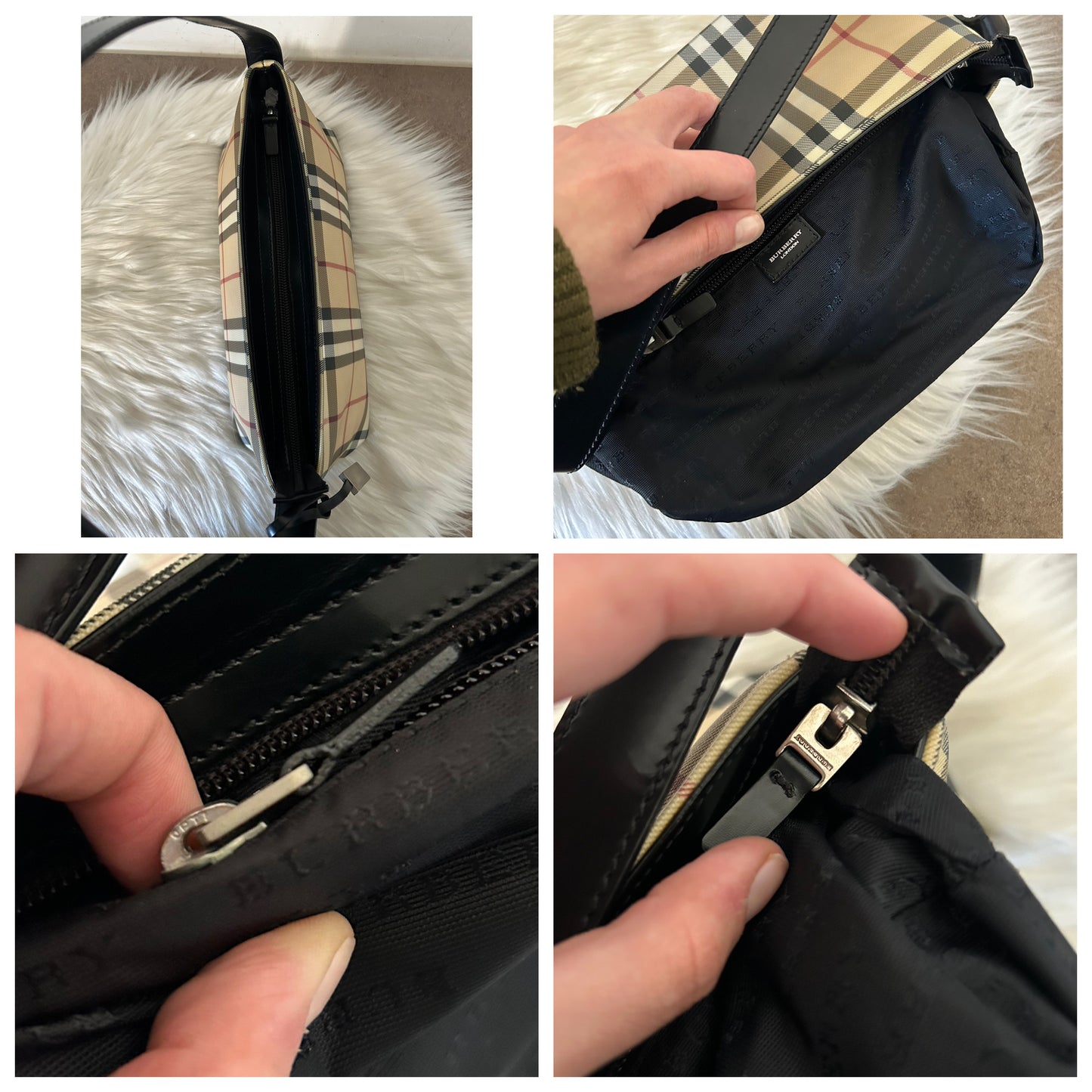 Burberry baguette Check