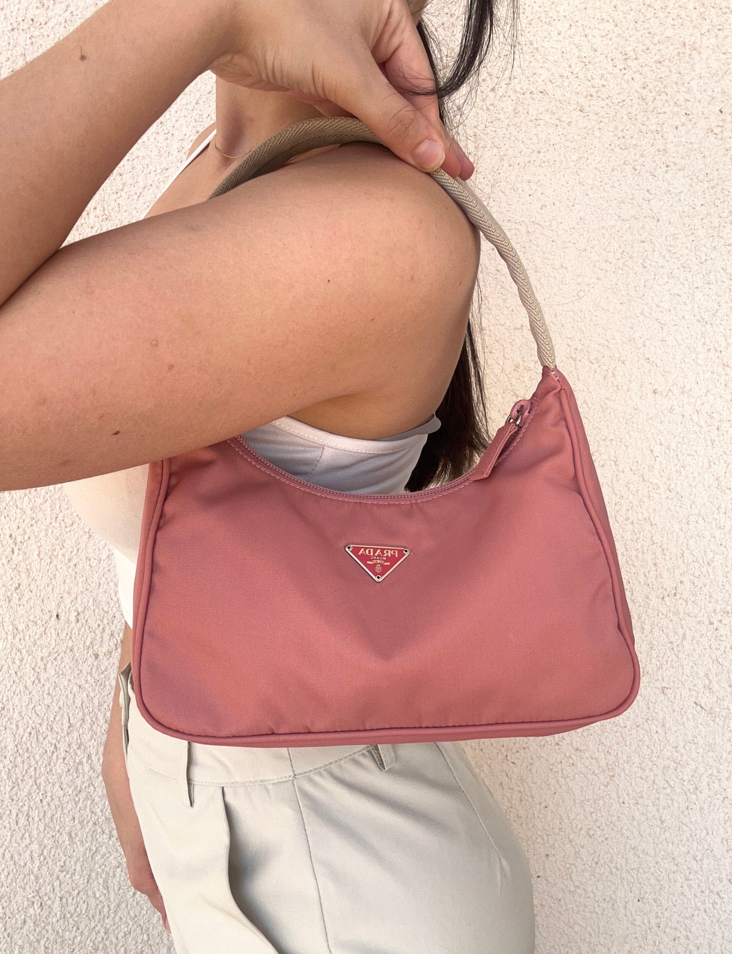 Prada 2000 in nylon rosa