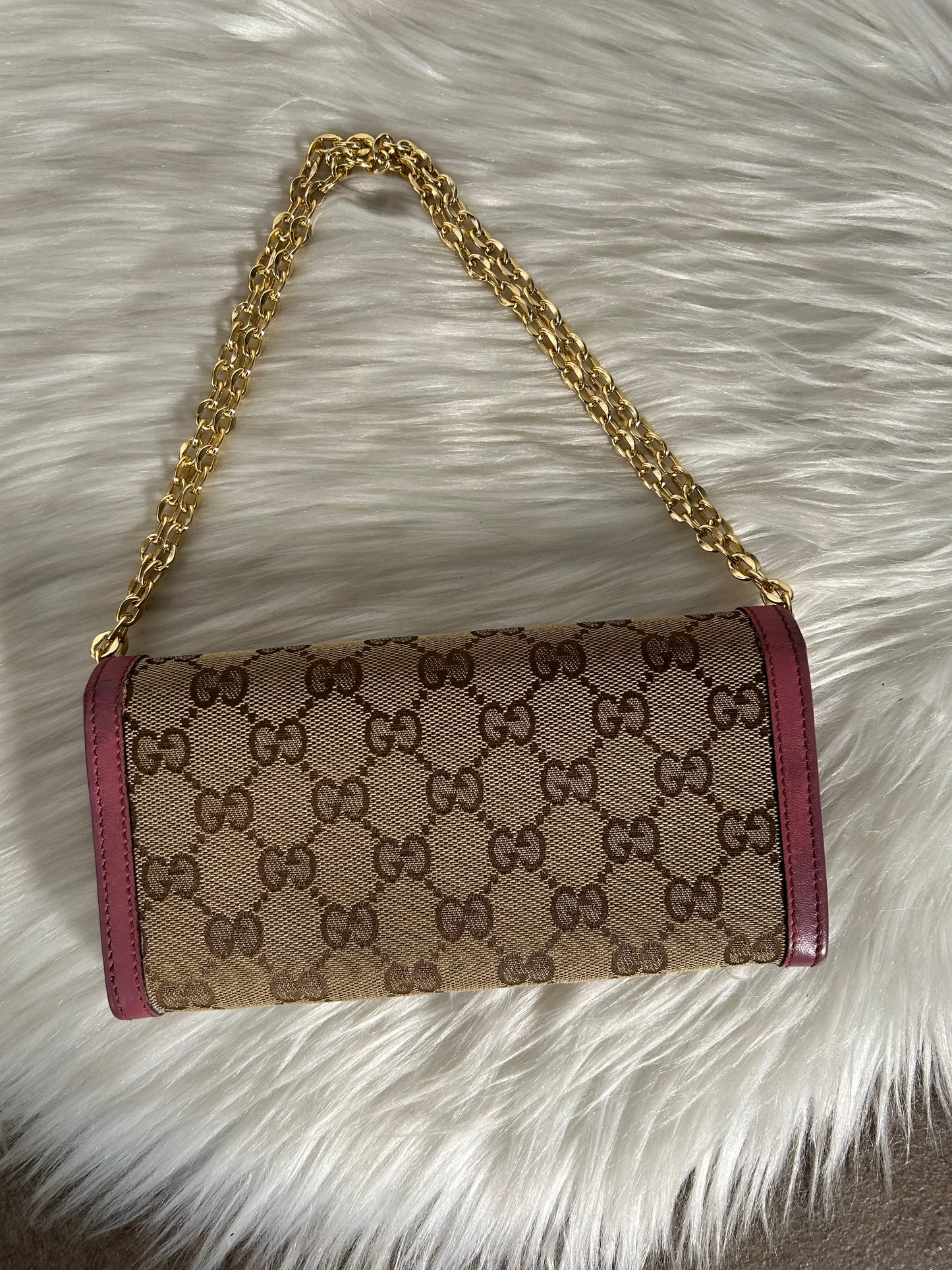 Wallet on Chain Gucci in monogram