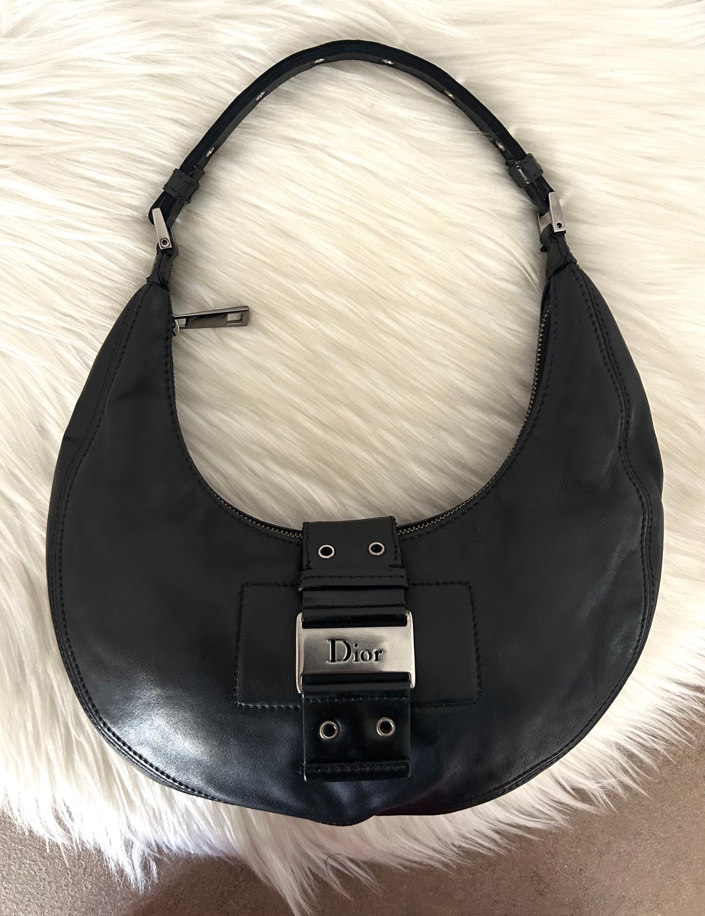Dior Street Chic in pelle nera
