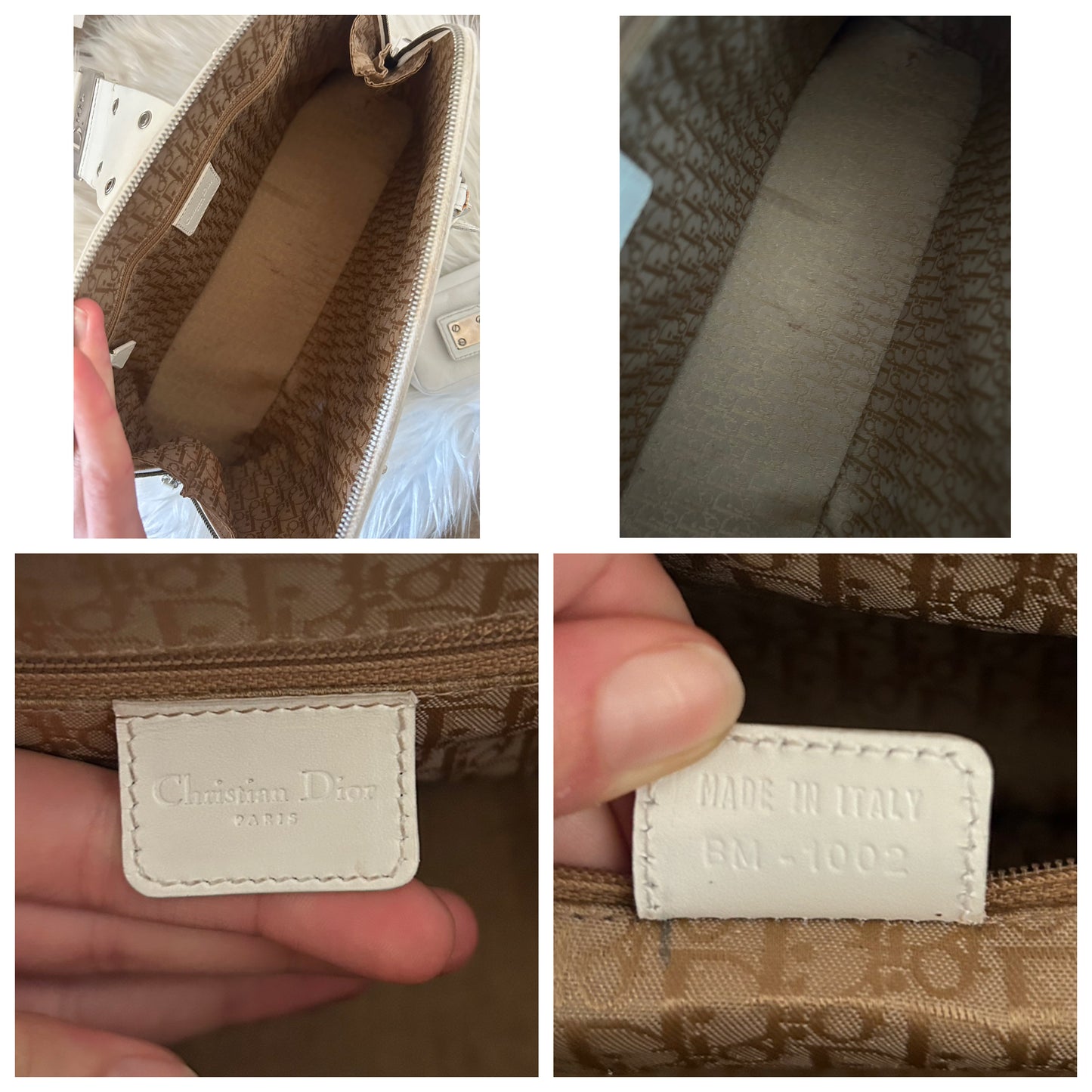 Prada tote in pelle e borchie