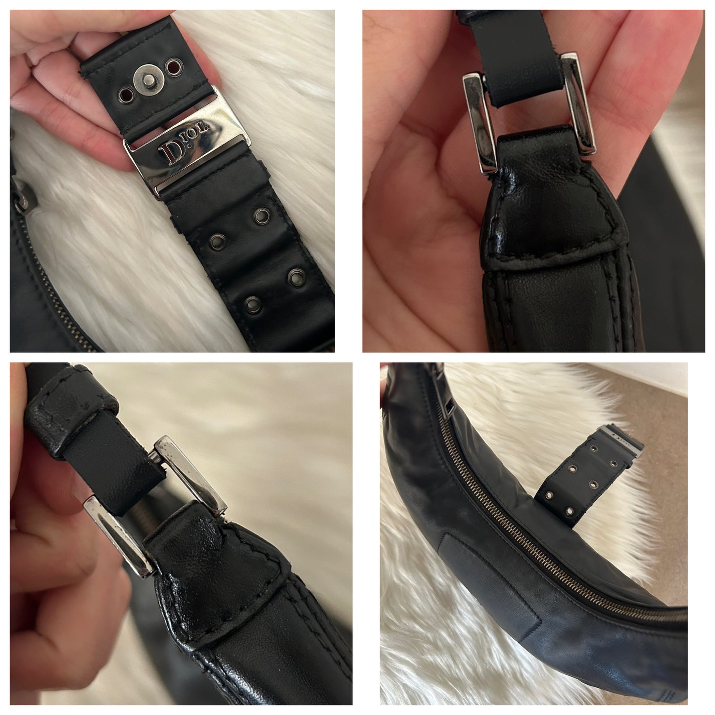 Dior Street Chic in pelle nera