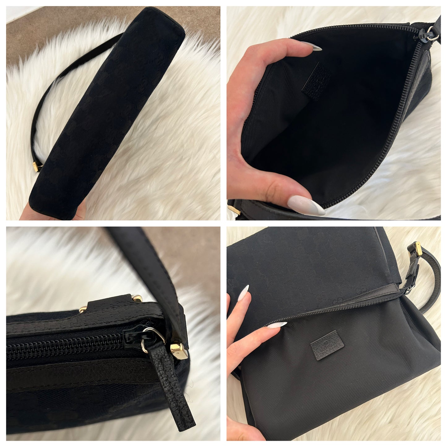 Gucci Abbey pochette in monogram
