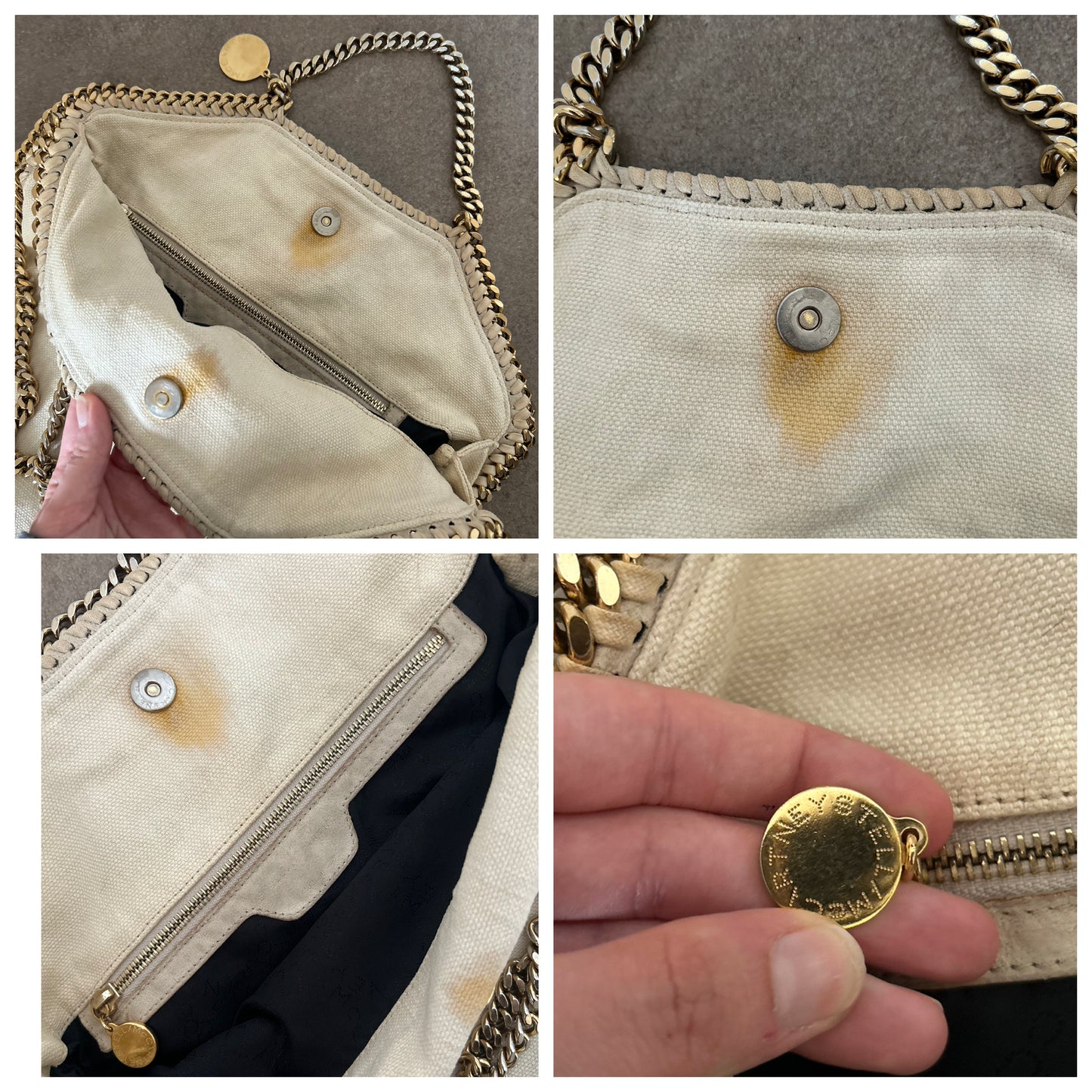 Falabella Stella McCartney misura media a 3 catene