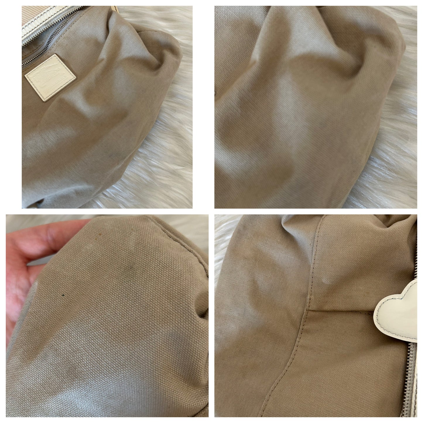 Burberry tote Heart