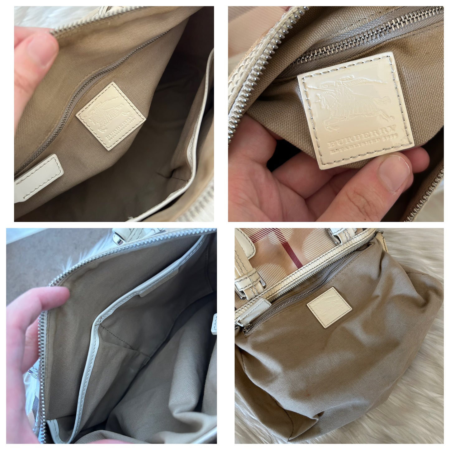 Burberry tote Heart