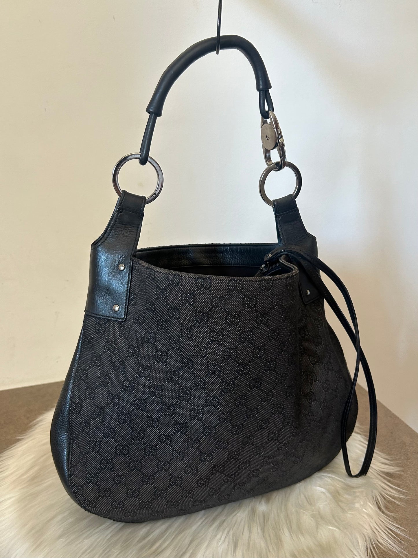 Gucci Hobo tote in denim