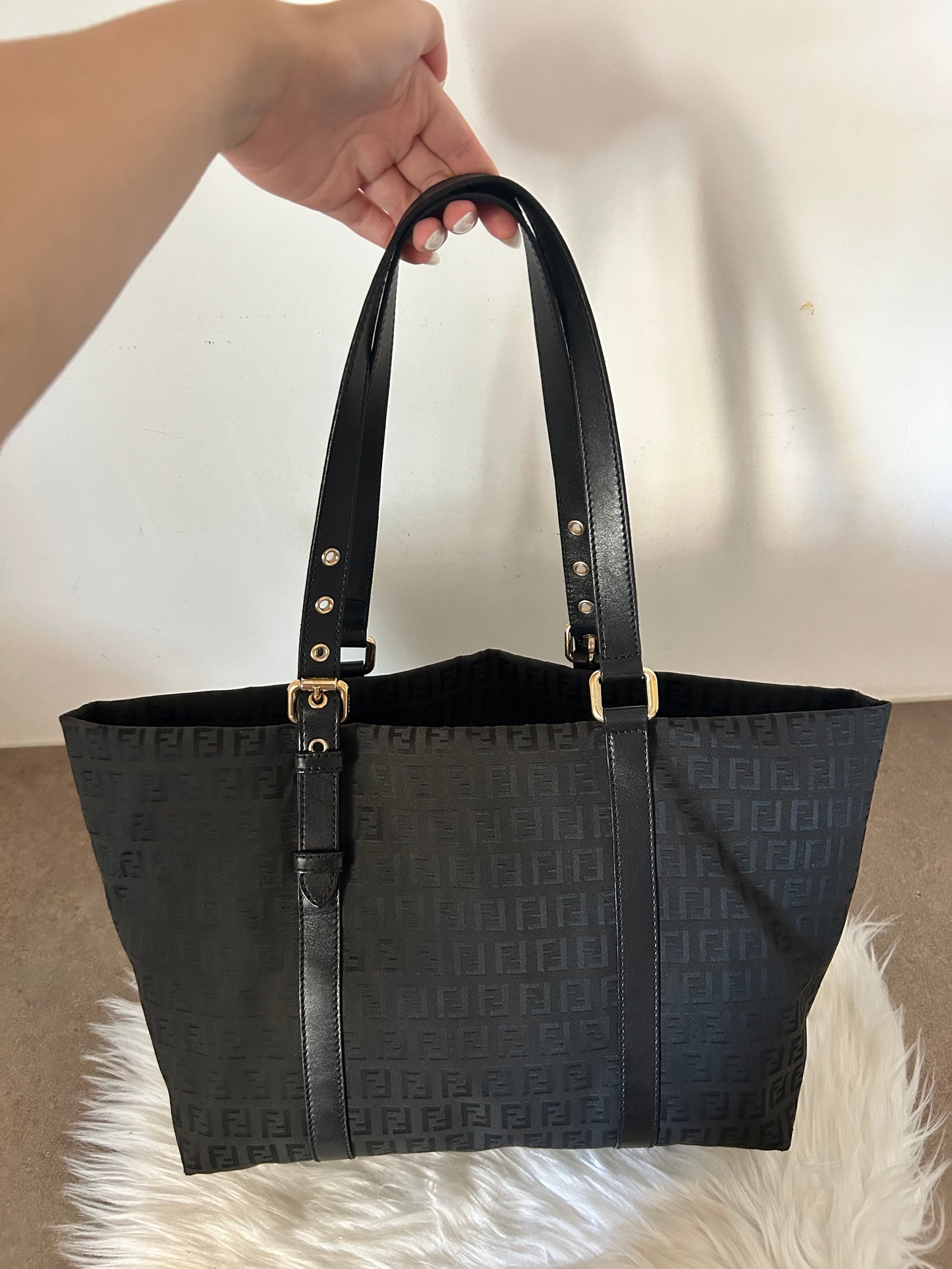 Fendi Roll Bag in monogram zucchino