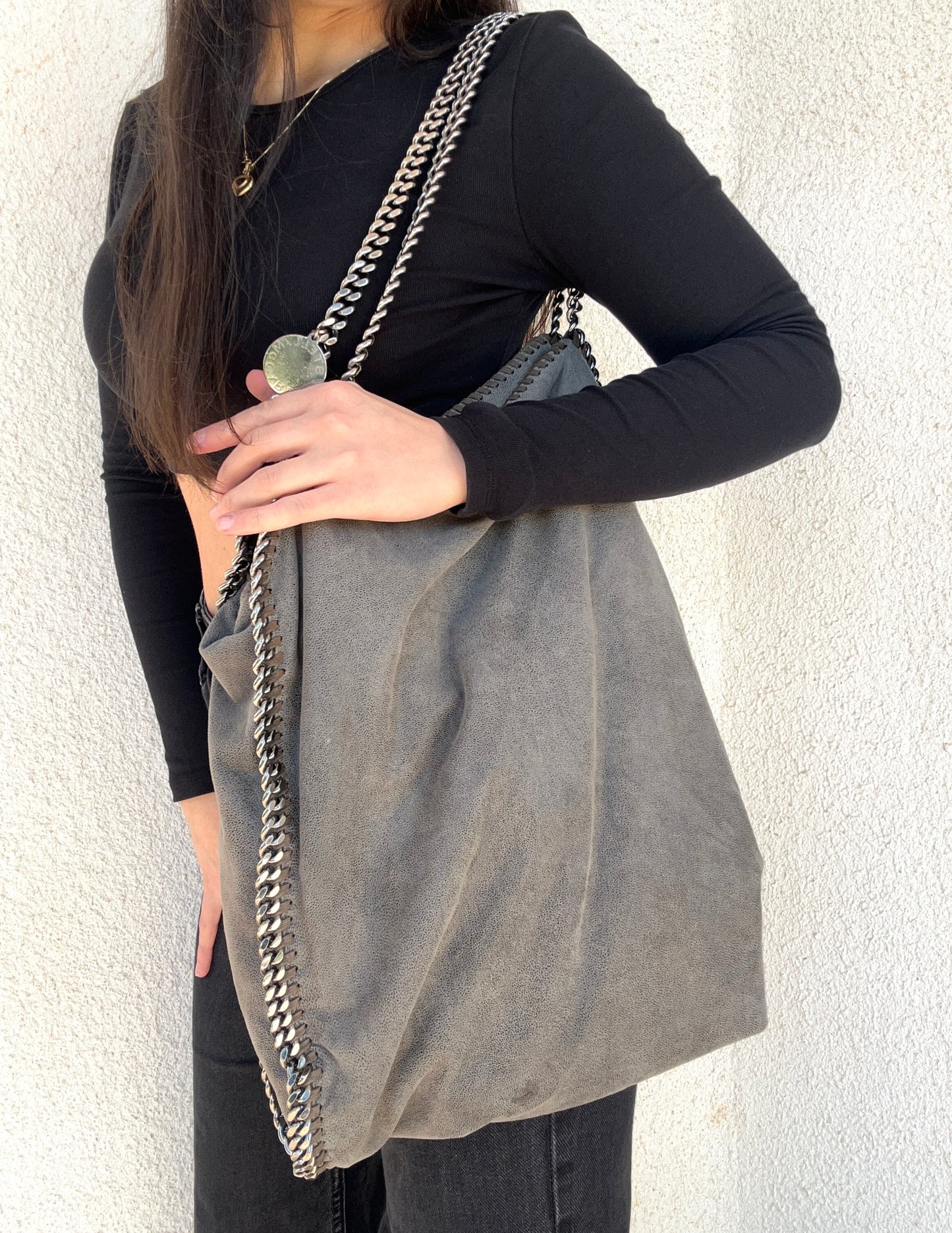 Stella McCartney Falabella Maxi double chain