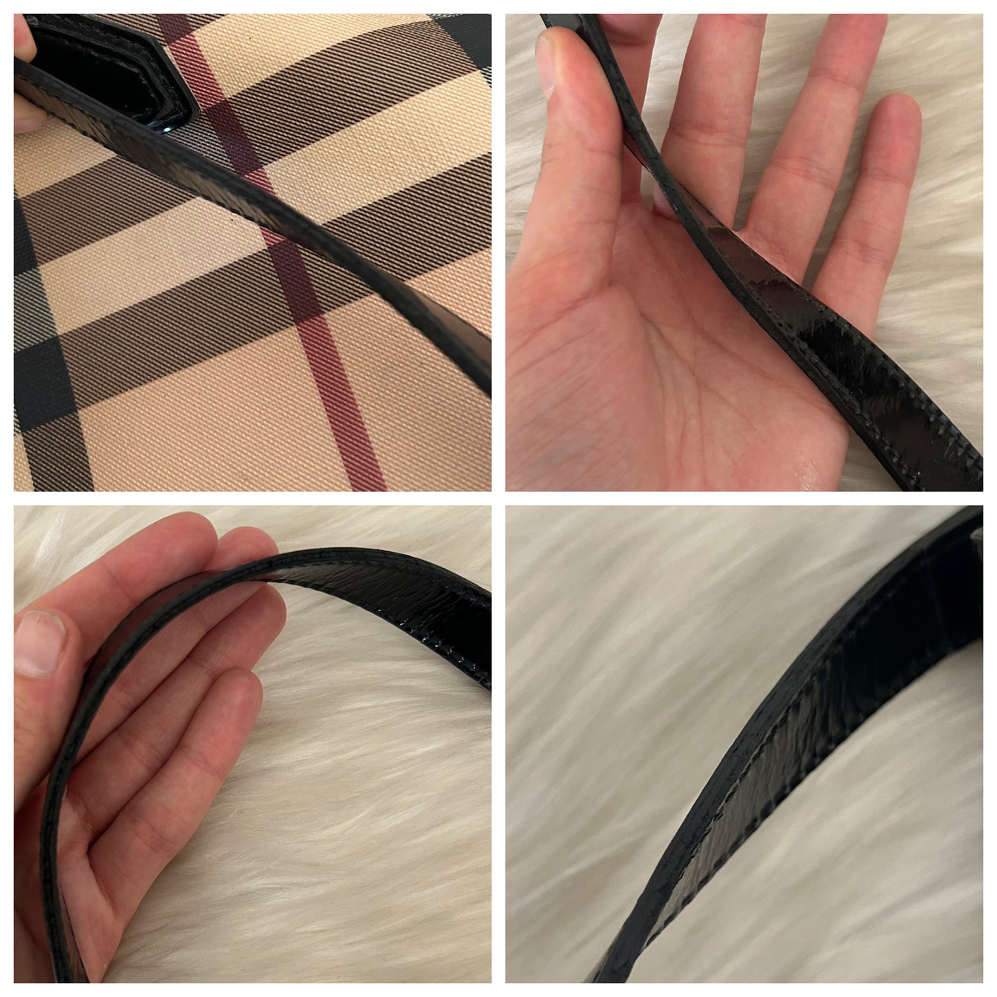 Burberry tote Check