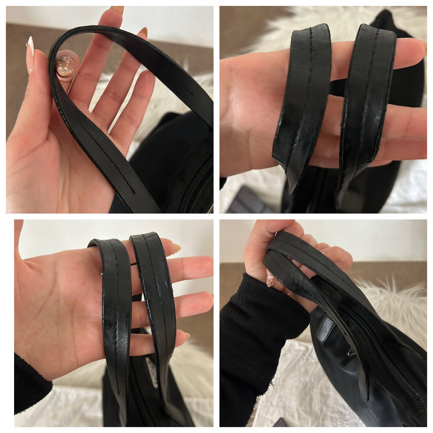 Prada mini tote in nylon