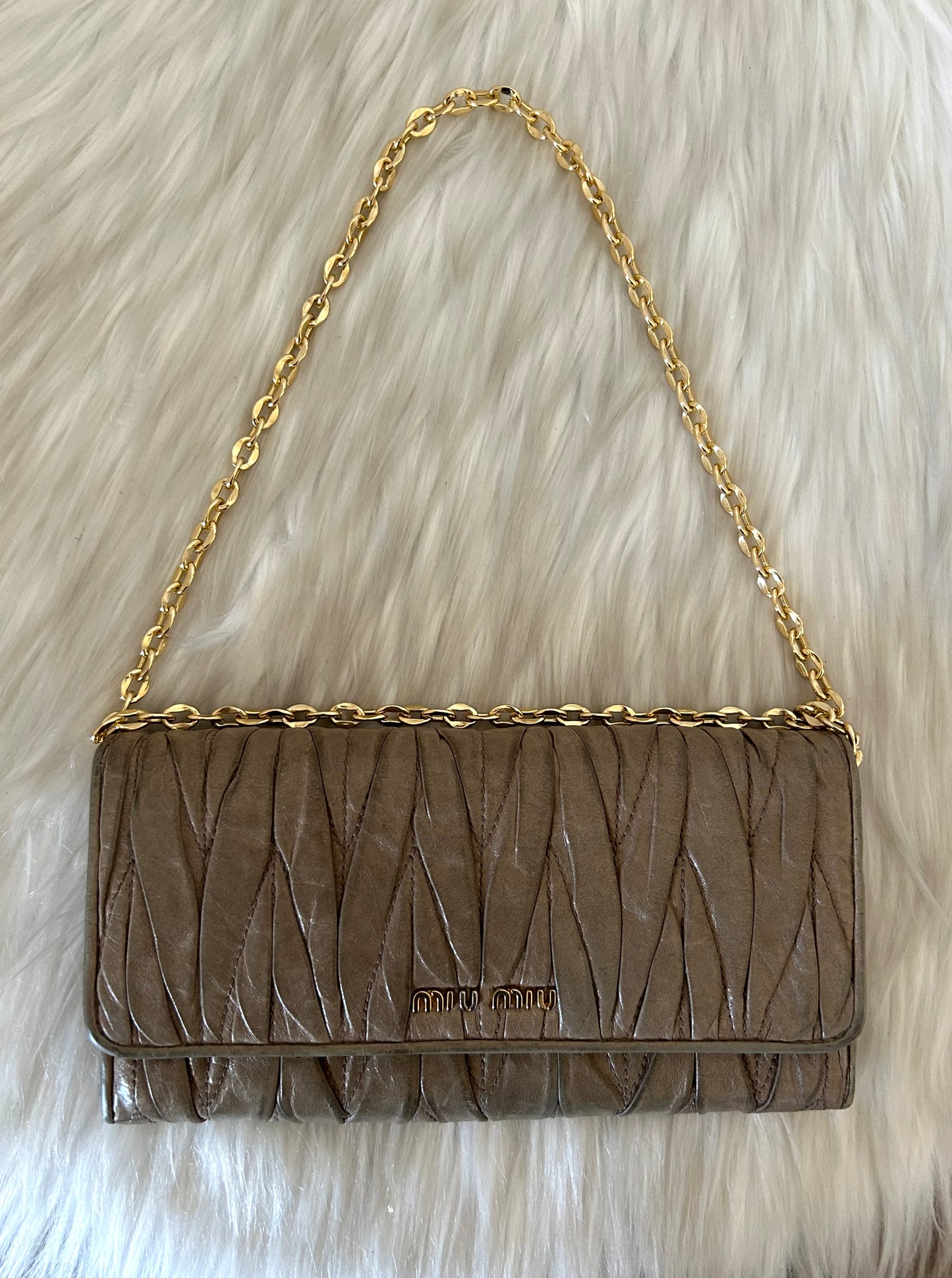 Miu Miu Woc in pelle