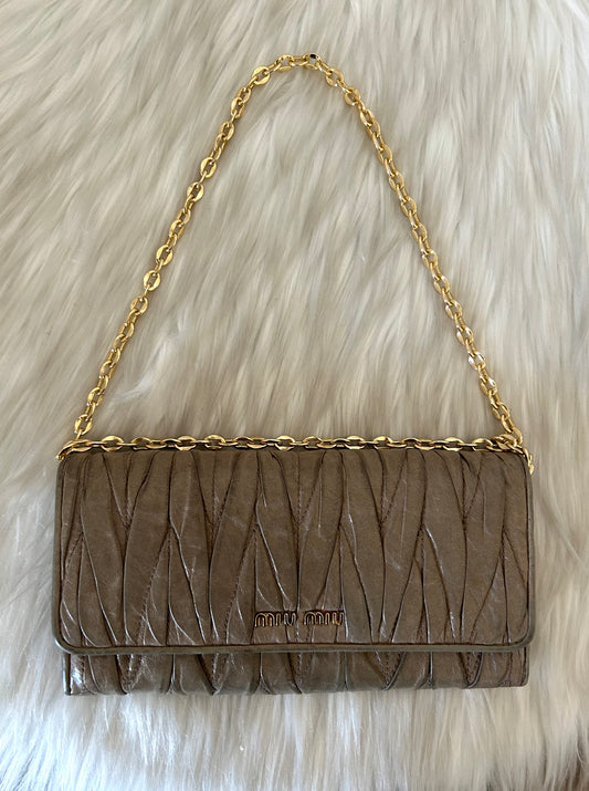Miu Miu Woc in pelle