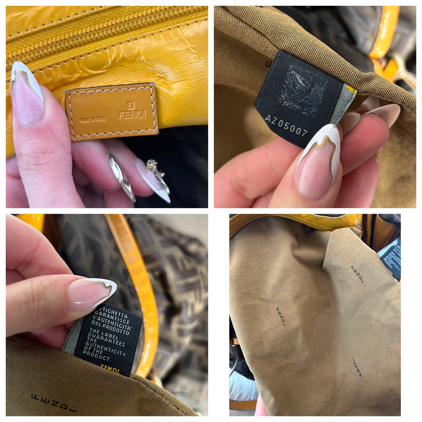 Fendi tote bag Chef zucca