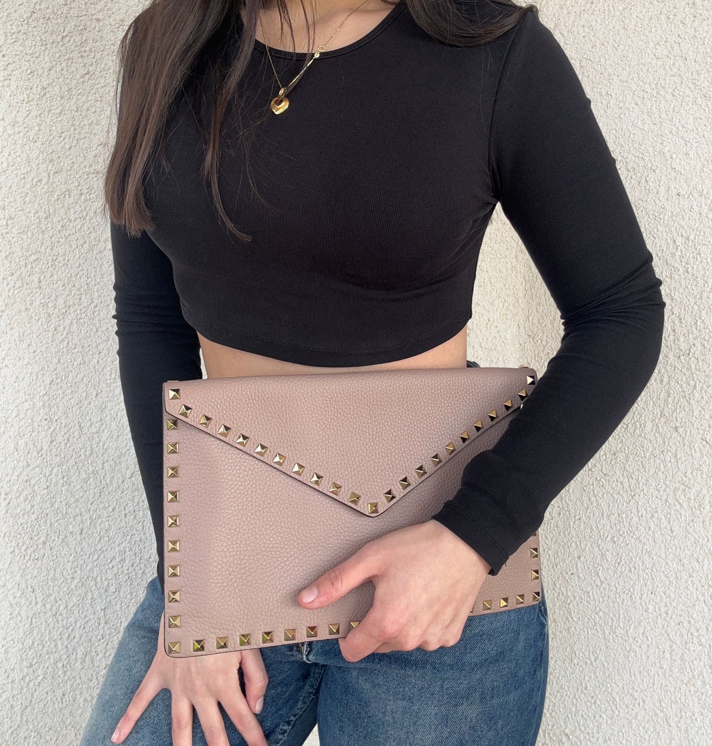 Pochette Valentino Garavani Rockstud