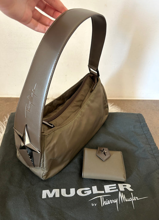 Thierry Mugler baguette con portafoglio
