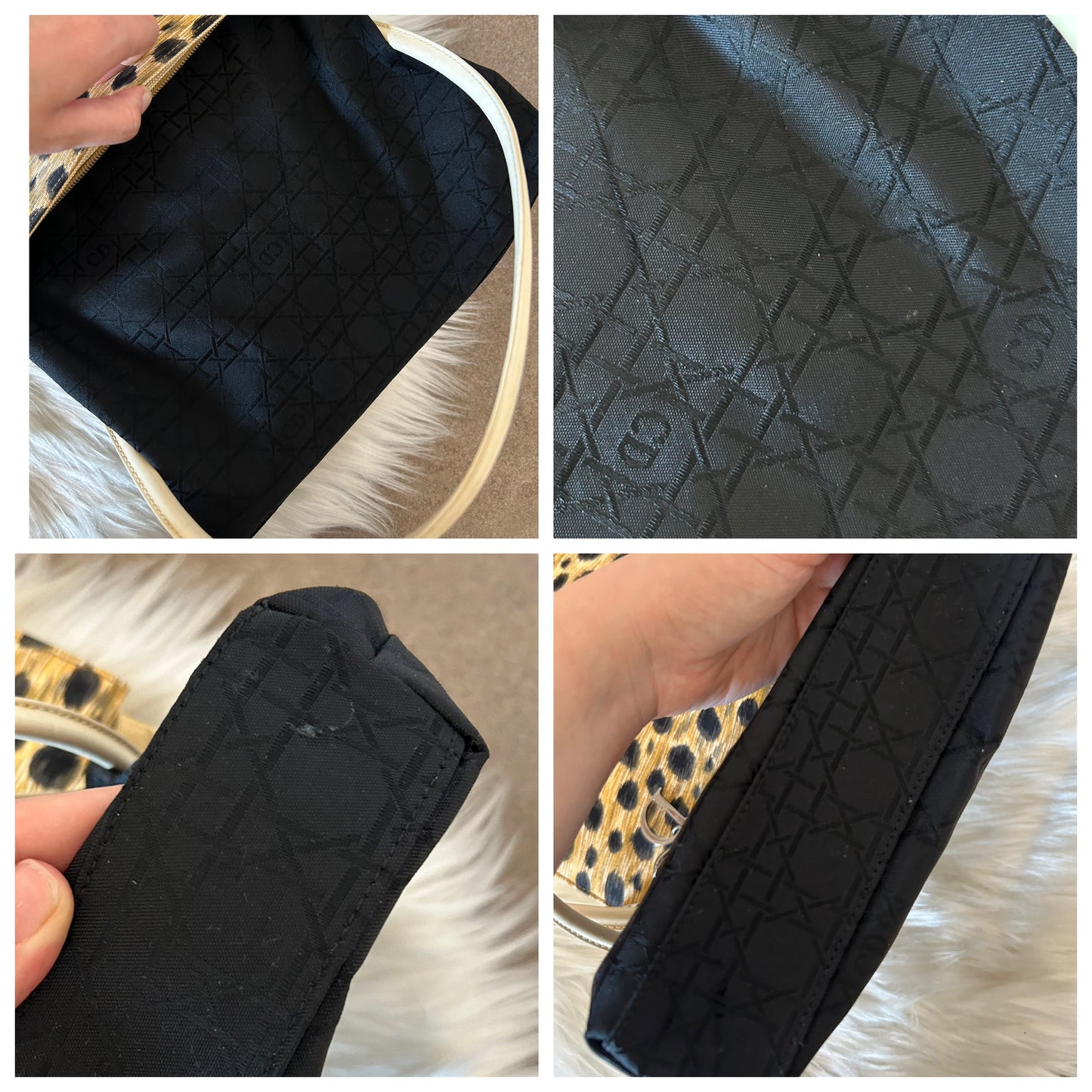 Dior Lady Dior Leopardata vintage