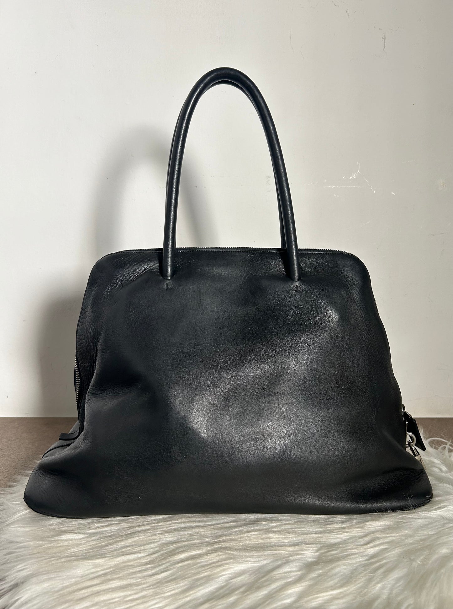 Prada Promenade in pelle nera