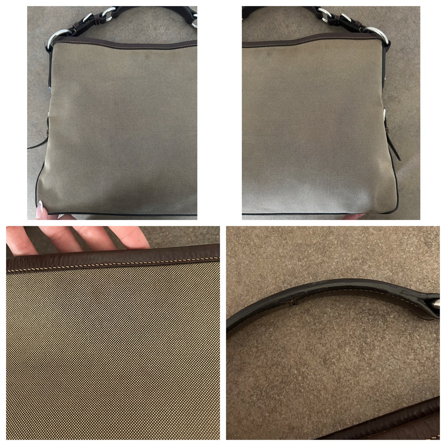 Prada tote bag corda