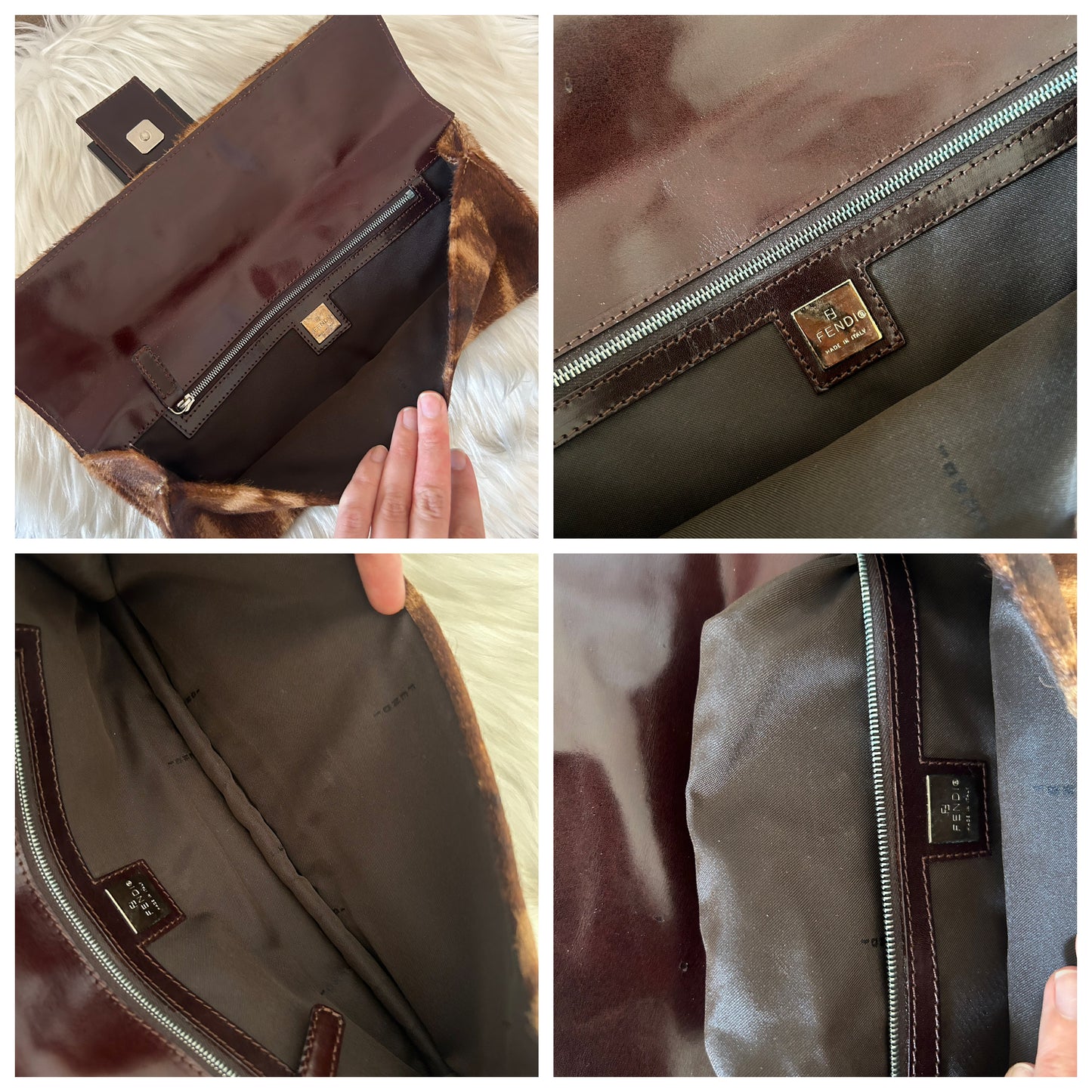Fendi Baguette in cavallino