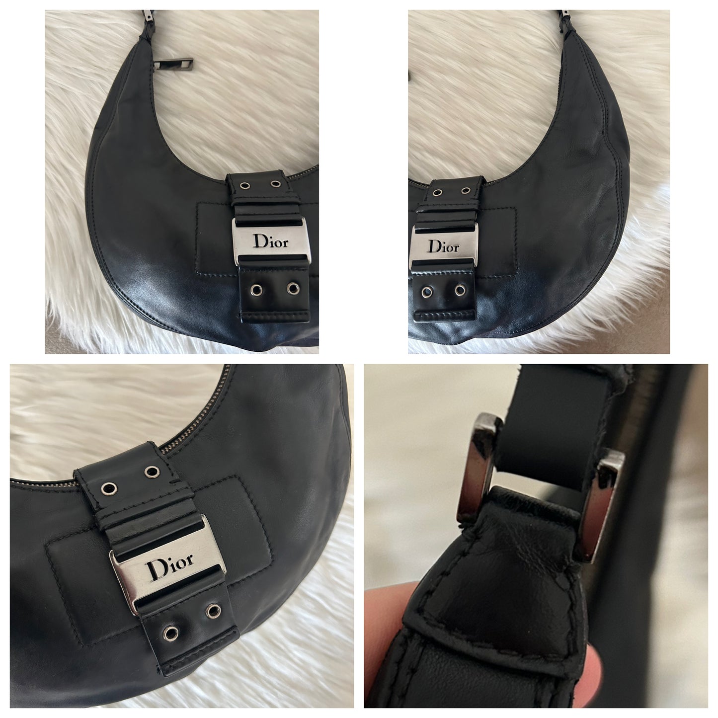 Dior Street Chic in pelle nera