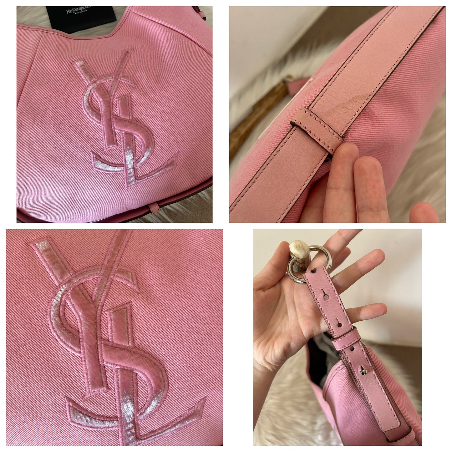 Yves Saint Laurent Mombasa rosa vintage