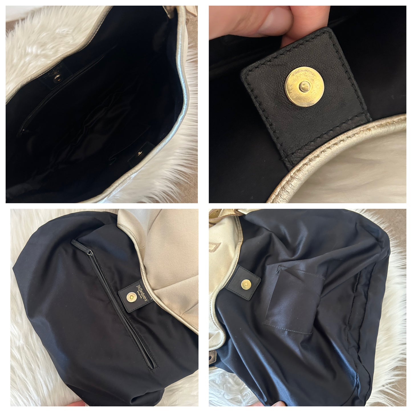 Yves Saint Laurent Mombasa con logo centrale