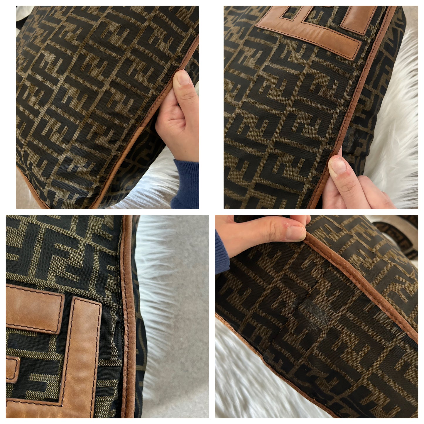 Fendi zucca a tracolla