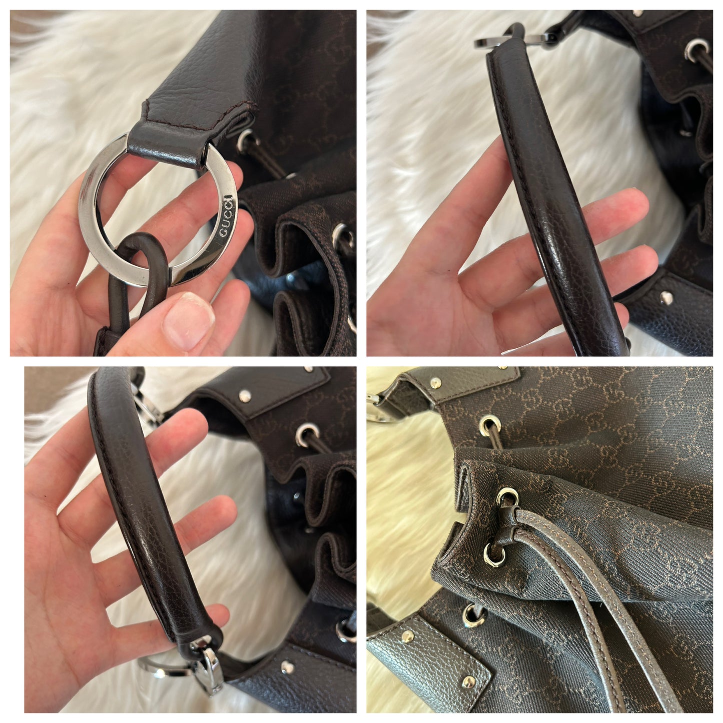 Gucci Secchiello tote in monogram