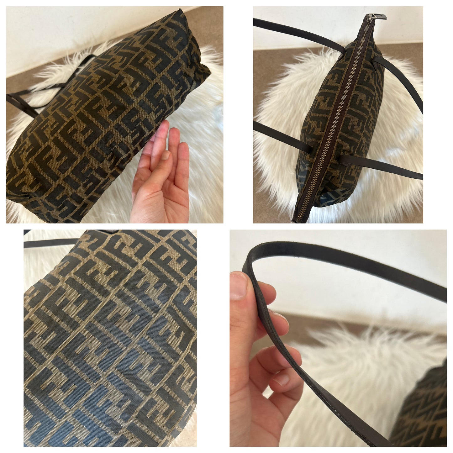 Fendi Roll Bag zucca