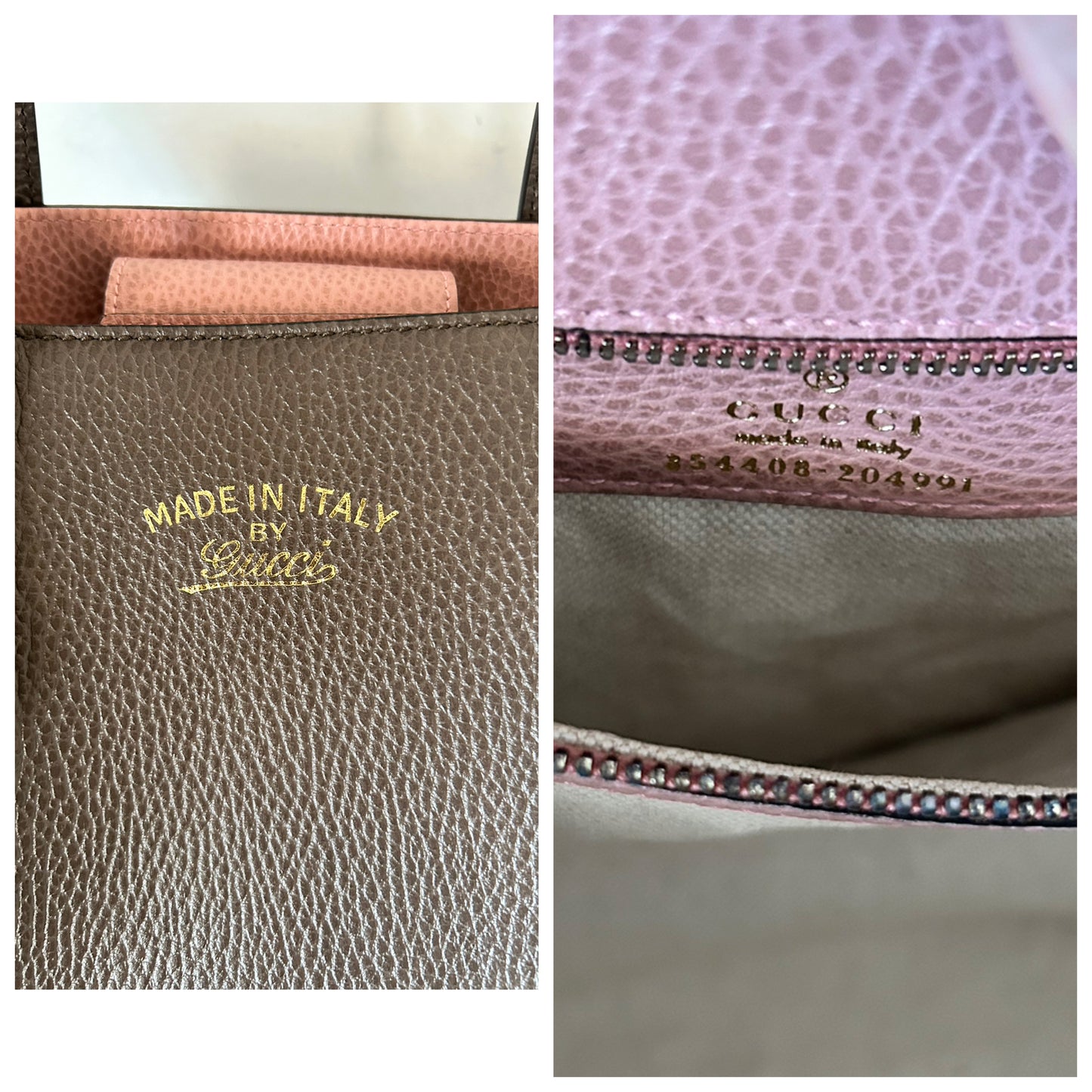 Gucci Swing in pelle