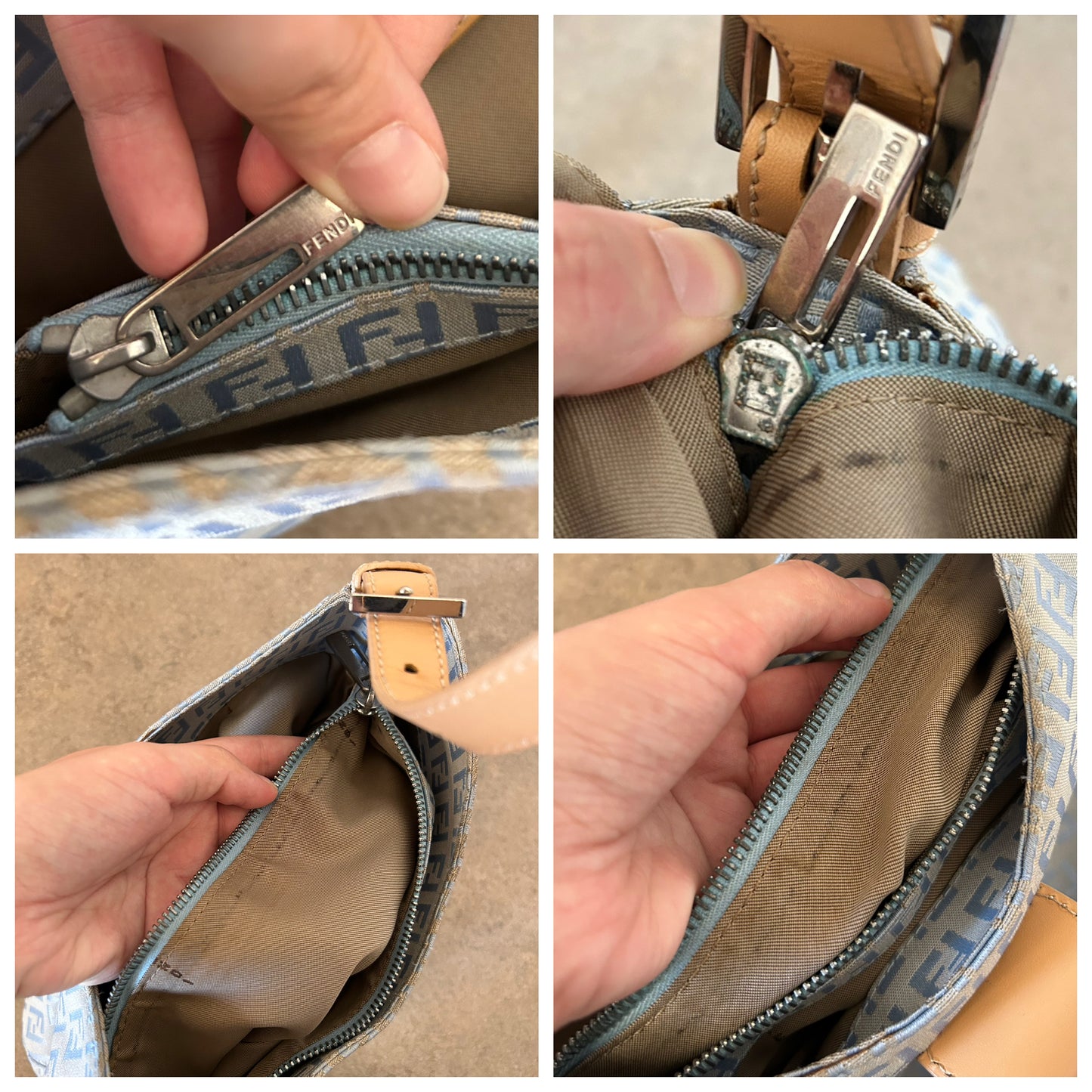 Fendi baguette zucchino