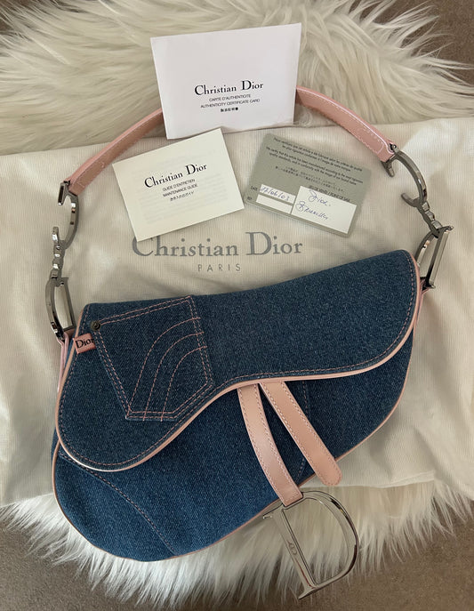 Dior Saddle denim - Limited Edition