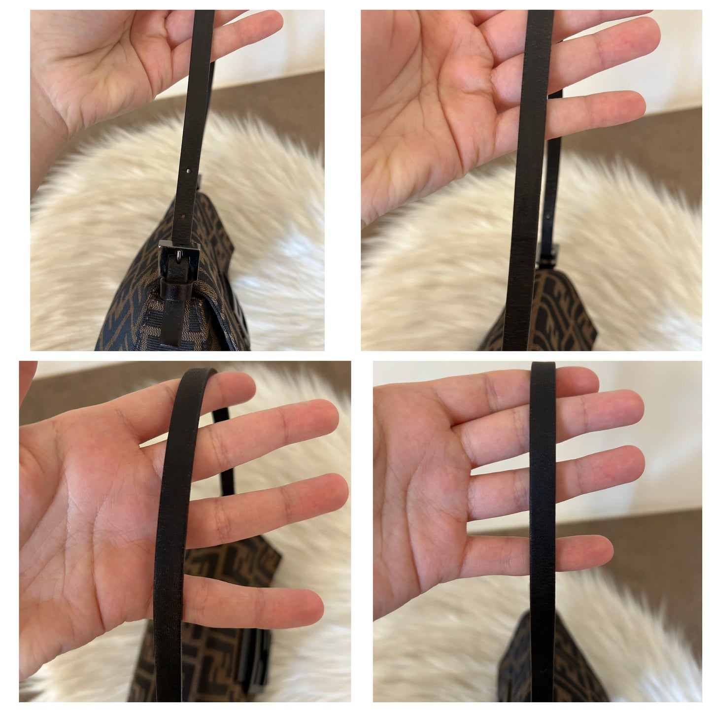 Fendi Mini Mamma Baguette zucca vintage