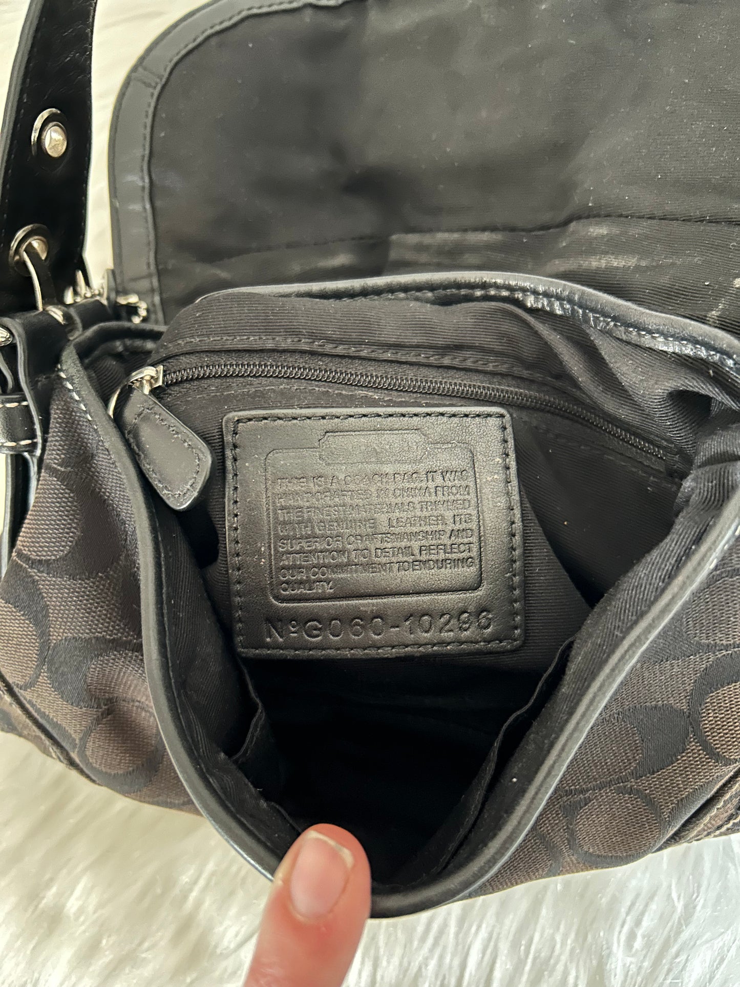 Coach Signature Sufflette