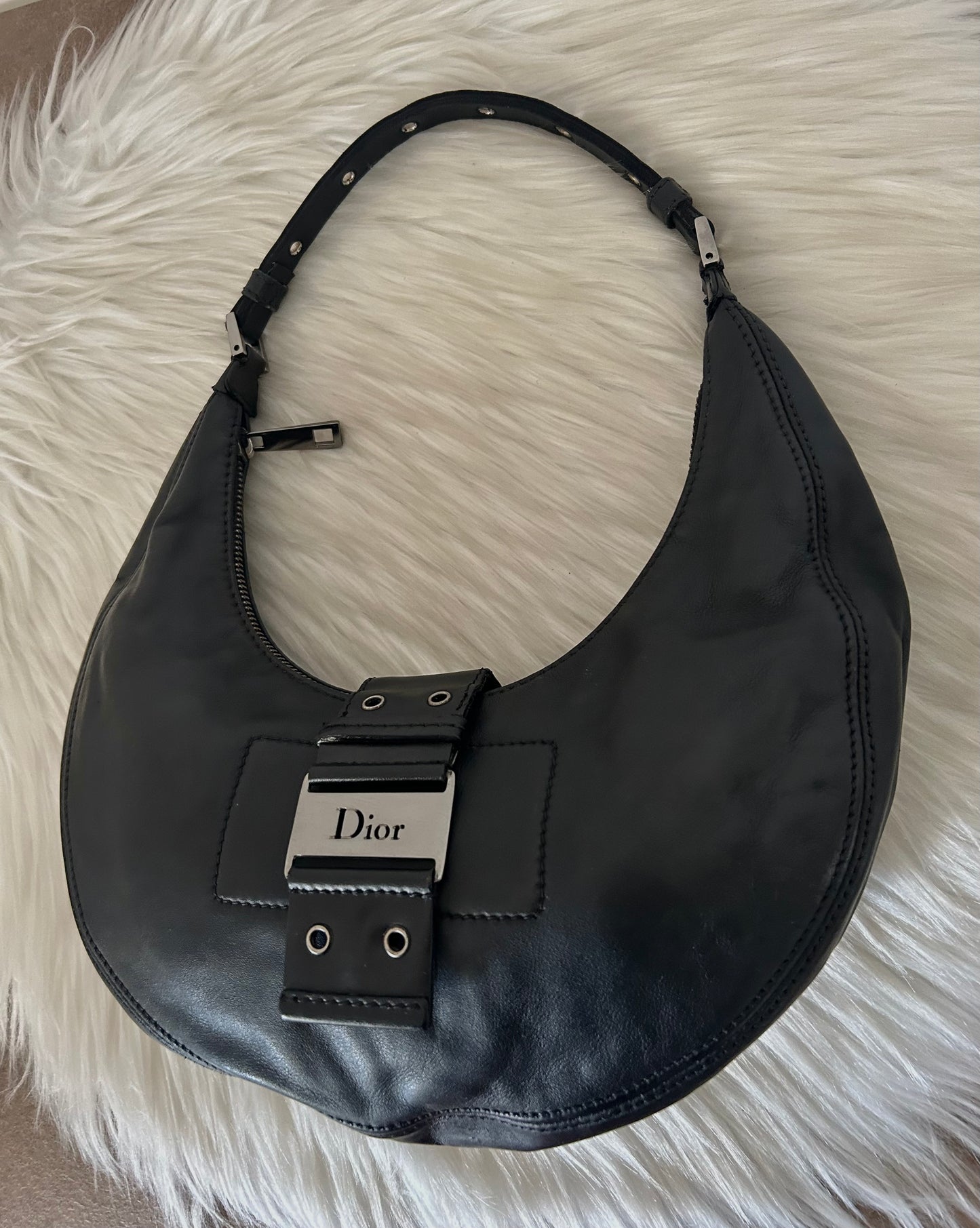 Dior Street Chic in pelle nera