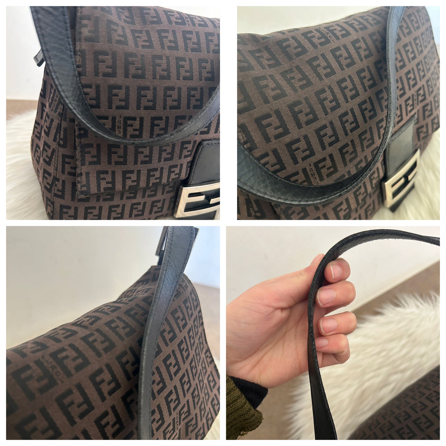 Fendi Mamma Baguette zucchino