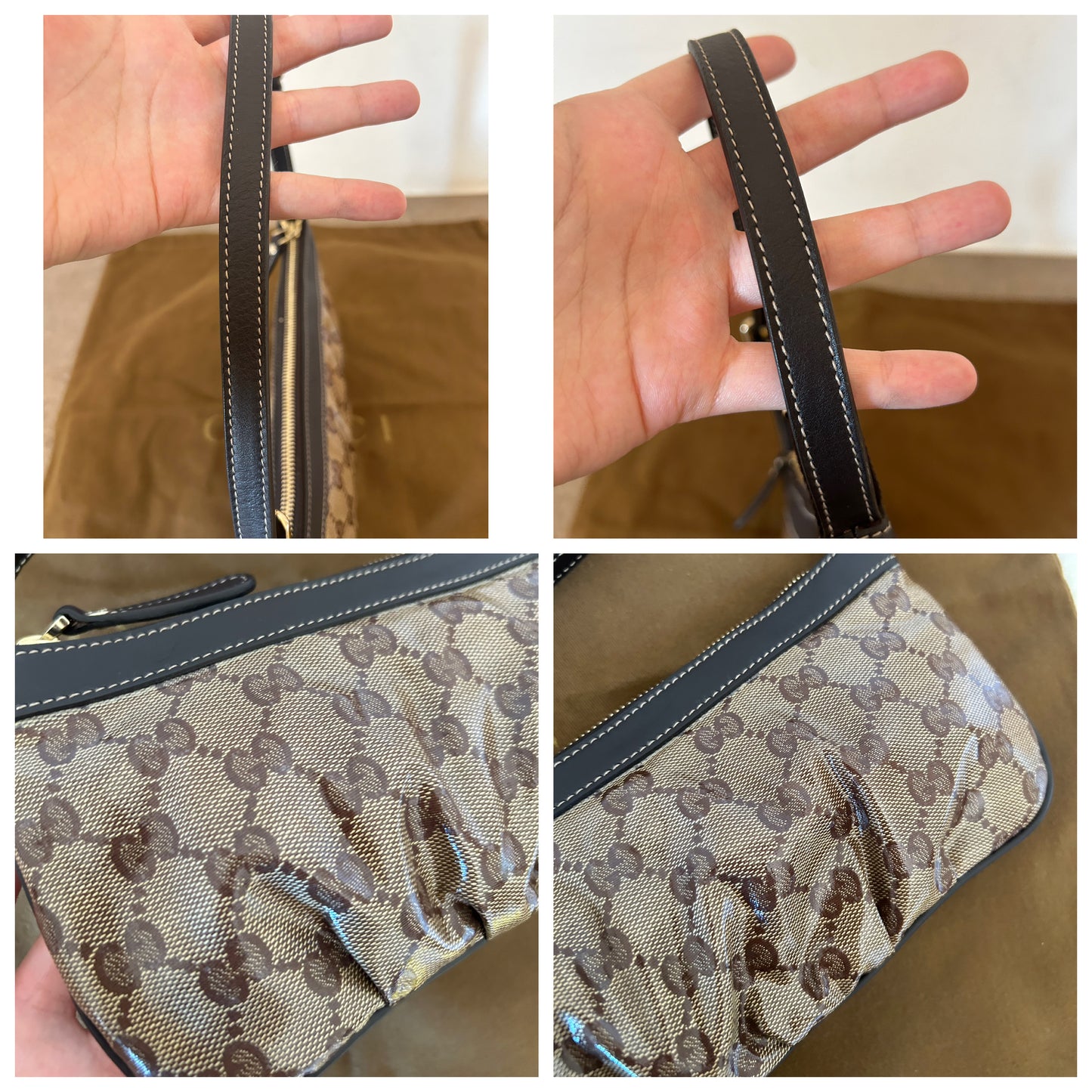 Gucci Pochette Crystal in monogram