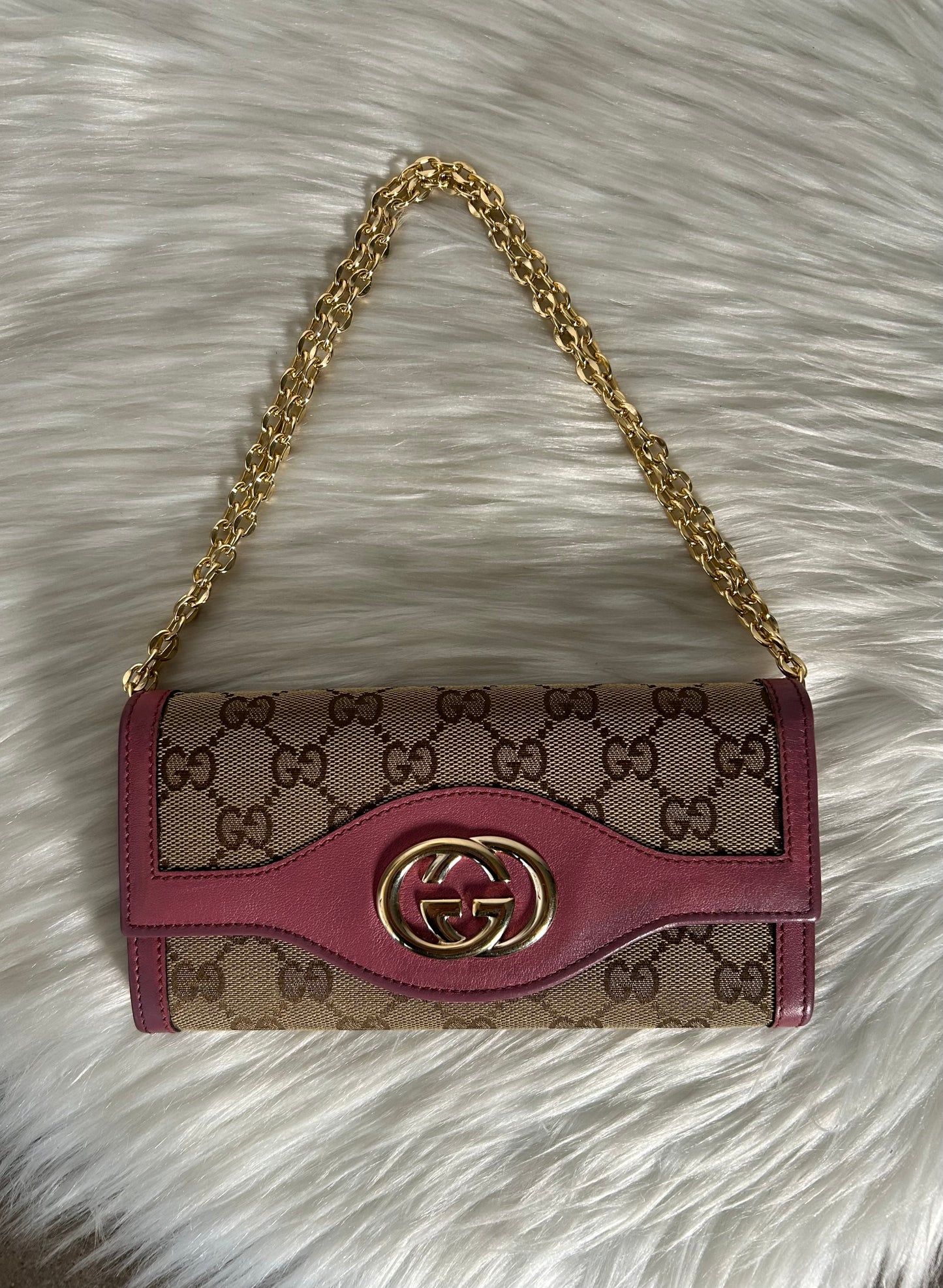Wallet on Chain Gucci in monogram