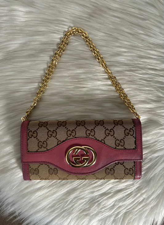 Wallet on Chain Gucci in monogram