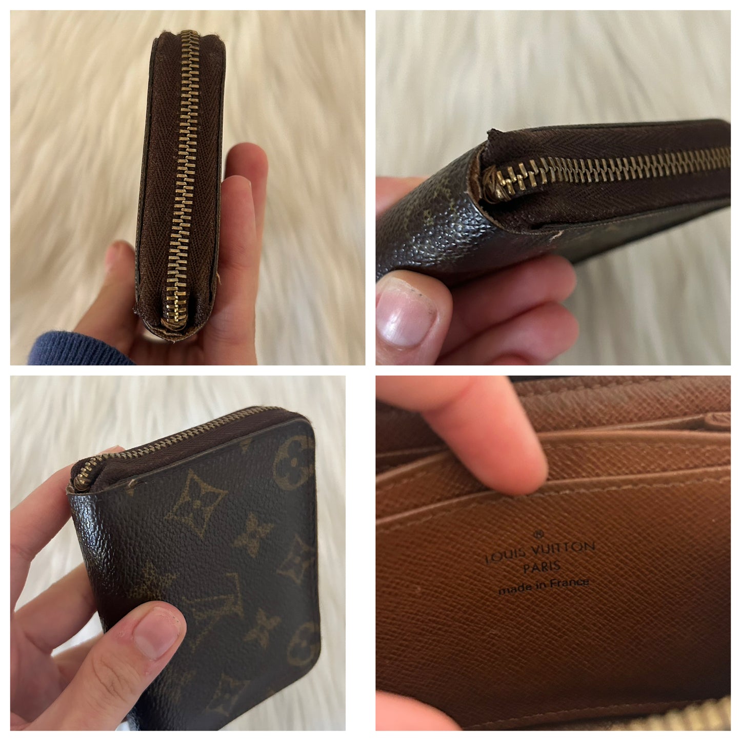 Portafoglio Louis Vuitton damier
