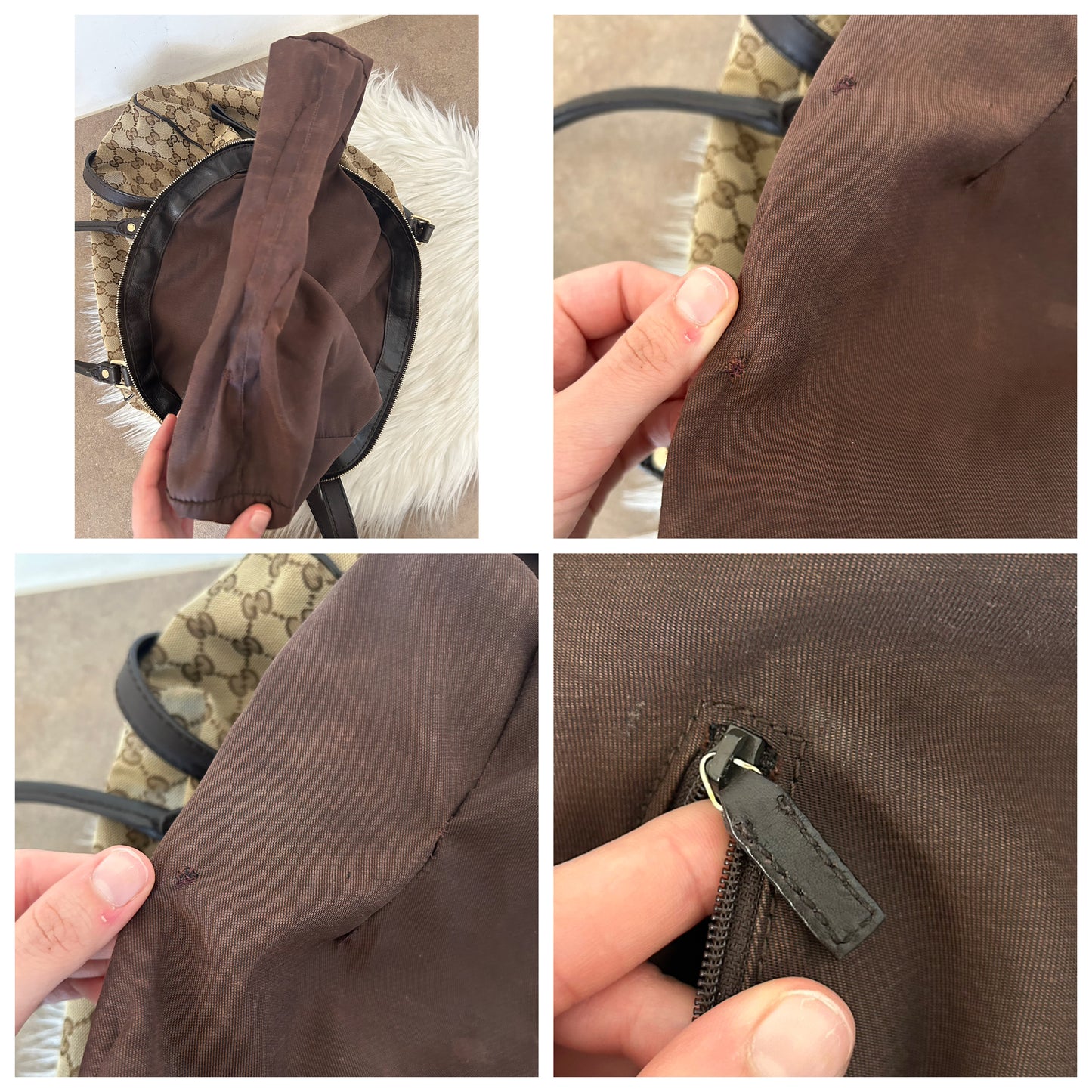 Gucci Sukey tote bag in monogram con tracolla