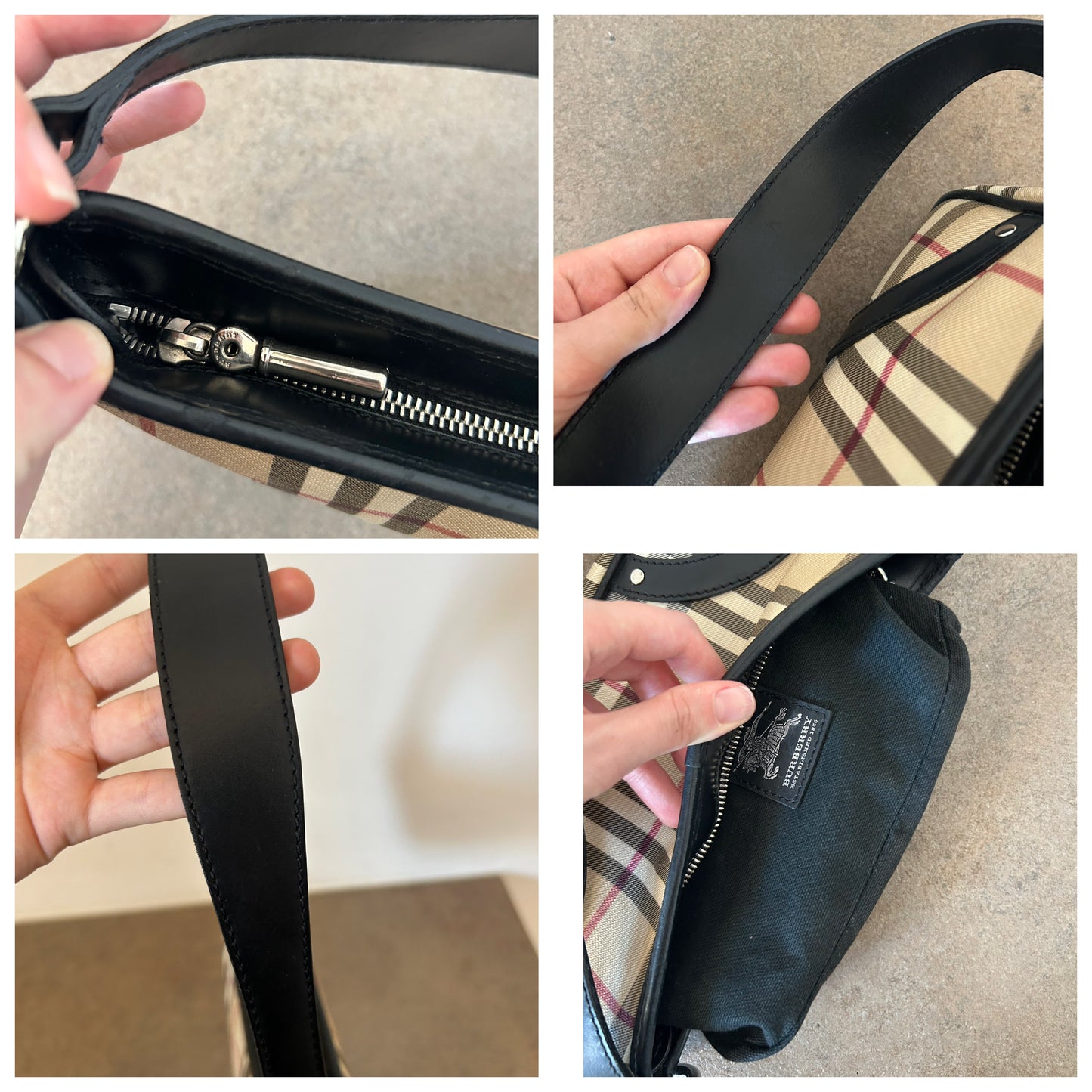 Burberry baguette Check
