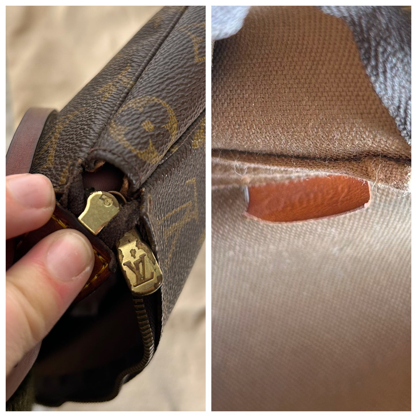 Louis Vuitton Pochette Accessoire in monogram