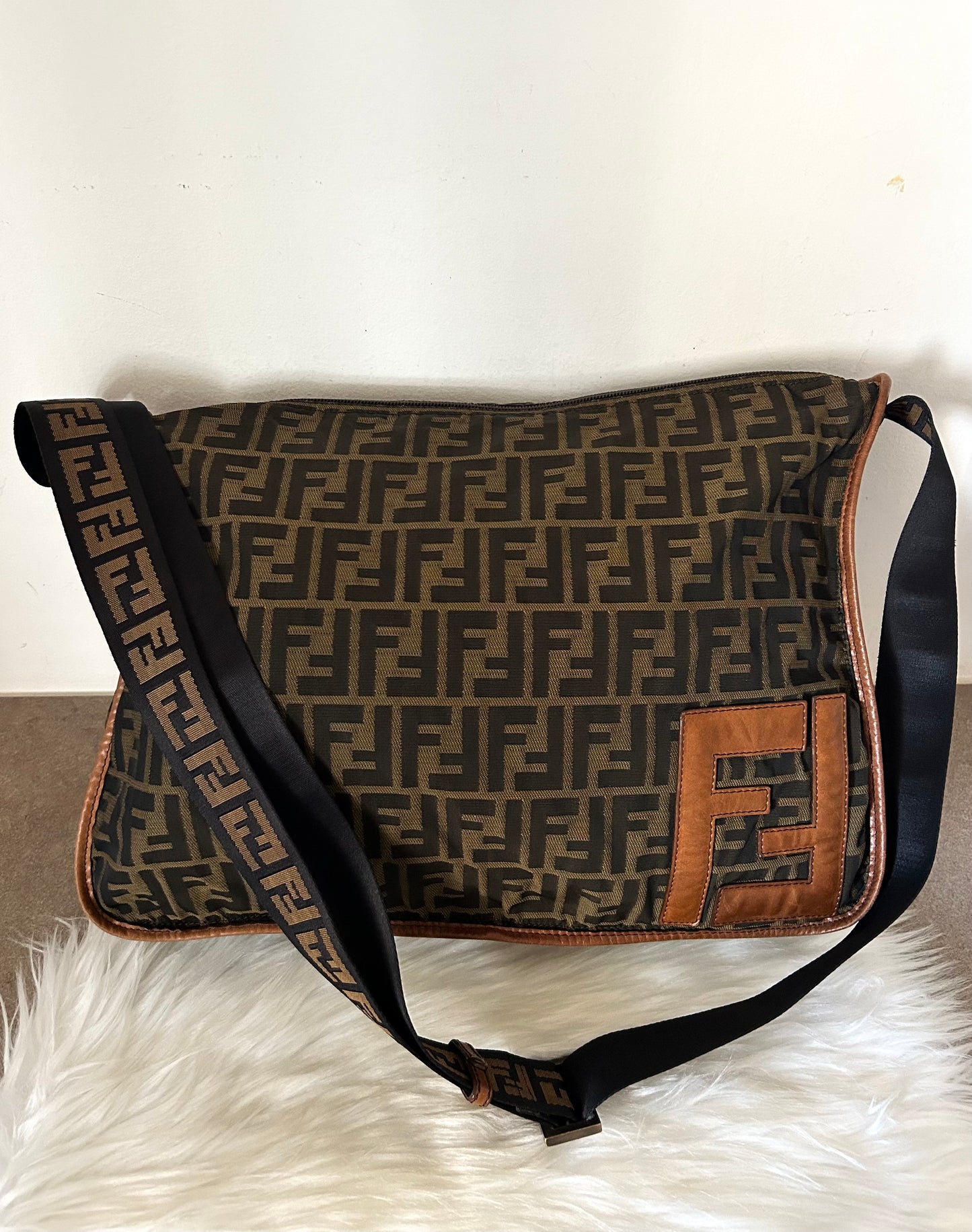 Fendi zucca a tracolla