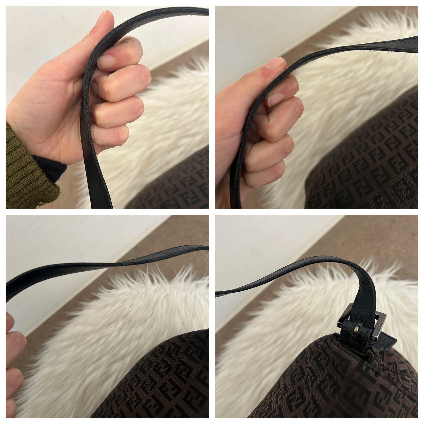 Fendi Mamma Baguette zucchino