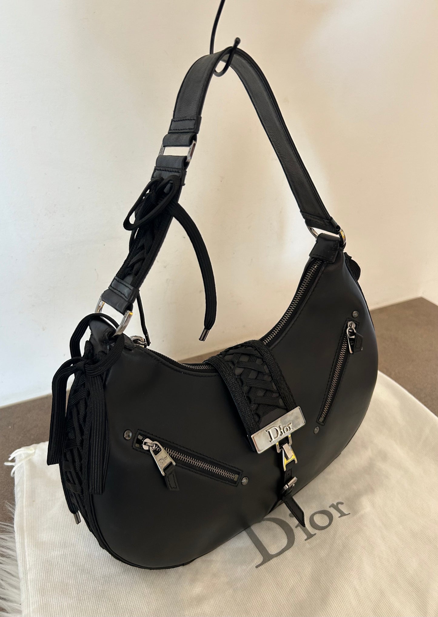 Dior Admit It by John Galliano in pelle nera